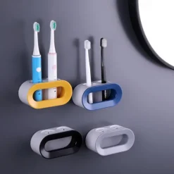 Wall Mounted Electric Toothbrush Holder, Toothbrush Rack, Toothbrush Organizer