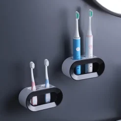 Wall Mounted Electric Toothbrush Holder, Toothbrush Rack, Toothbrush Organizer