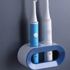 Wall Mounted Electric Toothbrush Holder, Toothbrush Rack, Toothbrush Organizer