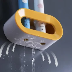 Wall Mounted Electric Toothbrush Holder, Toothbrush Rack, Toothbrush Organizer