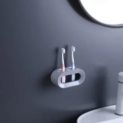 Wall Mounted Electric Toothbrush Holder, Toothbrush Rack, Toothbrush Organizer