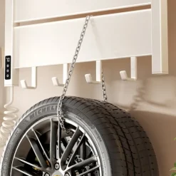 Wall Mounted Electric Towel Warmer with Timer & Temperature Multi-Level Adjustments Hardwired & Plug-in Fast Heating Adorable Contemporary Modern Aluminum 1PC