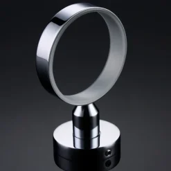 Wall Mounted Soap Holder with Glass Cup Chrome,Soap Dish for Shower Wall Chrome-Durable and Sturdy,Easy to Install-Solid Brass