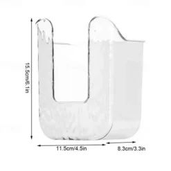 Wall Mounted Tissue Box, Kitchen Wipes Storage Box, No Punching Self-Adhesive Wall-Mounted Toilet Paper Holder