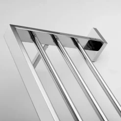 Wall Mounted Towel Bar Bathroom Towel Rail, SUS304 Stainless Steel 60cm Towel Rack Towel Holder, Modern Wall Mounted Clothes Holder Bathroom Towel Hanger