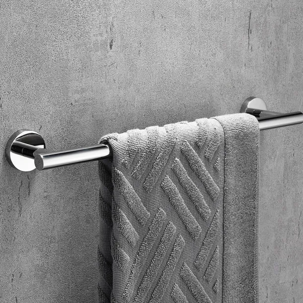 Wall Mounted Towel Rail Towel Bar Stainless Steel Bathroom Shelf Single Rod Wall Mounted New Desig 1 pc 30/40/45/50/60cm