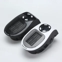 Wall Space Heater, Portable Electric Heater with Programmable Adjustable Thermostat, Overheat Protection, Precise LED Display, Heater for Office Dorm Room