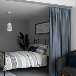 Wallniture Curtain Rod Set for Tapestry Kids Crafts Wall Decor Picture Hanging Kit Curtain Wire Rod Stainless Steel Photo Hanging Wire Clothesline Wire Window Curtain Tension Wire (5 Meter)