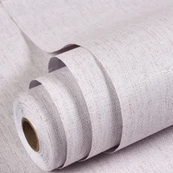 Wallpaper Self-adhesive Solid Color Wall Fabrics Non Woven for Home Decoration Waterproof Material Home Decor 53x300cm