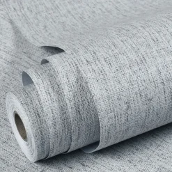 Wallpaper Self-adhesive Solid Color Wall Fabrics Non Woven for Home Decoration Waterproof Material Home Decor 53x300cm