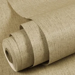 Wallpaper Self-adhesive Solid Color Wall Fabrics Non Woven for Home Decoration Waterproof Material Home Decor 53x300cm