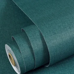Wallpaper Self-adhesive Solid Color Wall Fabrics Non Woven for Home Decoration Waterproof Material Home Decor 53x300cm