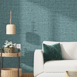 Wallpaper Self-adhesive Solid Color Wall Fabrics Non Woven for Home Decoration Waterproof Material Home Decor 53x300cm