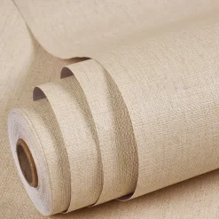 Wallpaper Self-adhesive Solid Color Wall Fabrics Non Woven for Home Decoration Waterproof Material Home Decor 53x300cm