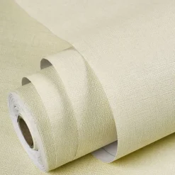 Wallpaper Self-adhesive Solid Color Wall Fabrics Non Woven for Home Decoration Waterproof Material Home Decor 53x300cm