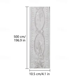 Wallpaper Self-adhesive Waistline Embossed Rose Flower PVC / Vinyl Wallpaper suitable for Family Living Room or Office Decoration Material 3D Home Decor