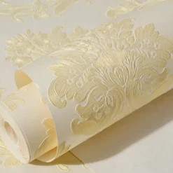 Wallpaper Wall Covering Sticker Film Peel And Stick Embossed Stripe 3d Three-dimensional Stripes Non Woven Home Deco 53x500CM/20.87''x196.85