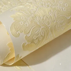 Wallpaper Wall Covering Sticker Film Peel And Stick Embossed Stripe 3d Three-dimensional Stripes Non Woven Home Deco 53x500CM/20.87''x196.85