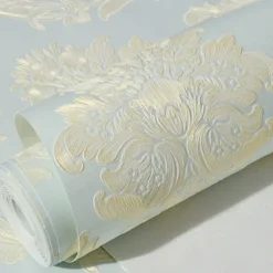 Wallpaper Wall Covering Sticker Film Peel And Stick Embossed Stripe 3d Three-dimensional Stripes Non Woven Home Deco 53x500CM/20.87''x196.85