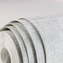 Wallpaper Wall Covering Sticker Film Modern Water Ripple Solid Color Vertical Stripes Non Woven Home Decor 53*1000cm Living Room Bedroom Room