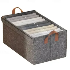 Wardrobe Quilt Clothes Storage Box, Steel Frame Storage Box, Finishing Box Home Dormitory Clothes Storage Box
