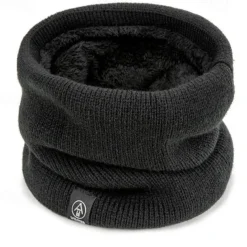 Warm And Coldproof Autumn And Winter All-match Knitted Plus Velvet Knitted Neck Scarf Multi-functional Mask