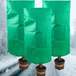 Warm Cover Tree Shrub Plant Protecting Bag, with Drawstring for Yard Garden Winter Frost Protection Sun Protection