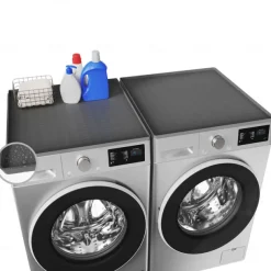 Washer and Dryer Covers for the Top, Silicone Dryer Top Protector Mat Non-slip Waterproof Washing Machine Cover Protector Top Load for Laundry & Kitchen
