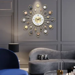 Watch Wall Clock Living Room Personality European Fashion Clock Household 20 inch