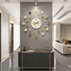 Watch Wall Clock Living Room Personality European Fashion Clock Household 20 inch