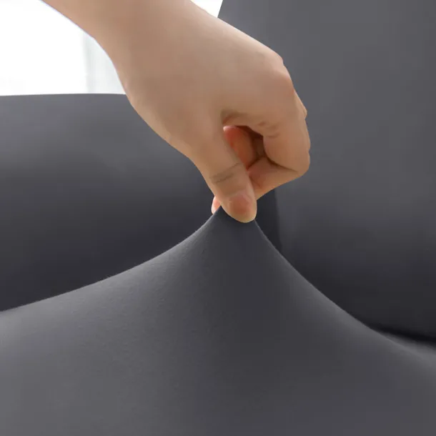 Water Repellent Burgundy Recliner Covers Including Armrest Cover, Backrest Cover Sofa Seat Cover Stretch Spandex Recliner Slipcover with Side Pockets