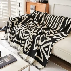 Water Resistant Boho Couch Cover, Soft Chenille Couch Cover for Dogs Washable, Couch Covers for 3 Cushion Couch Sofa Pet Friendly, Thick, Dirt Resistant