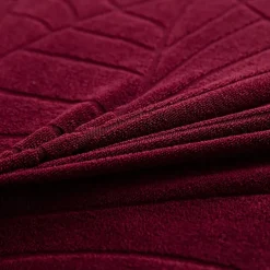 Water Resistant Jacquard Large Leaf Seat Covers for Dining Room Slightly Anti-splashing Small Seat Cushion Cover Anti-slip Elastic Anti-cat Scratching Seat Cover 1PC