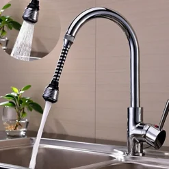 Water saving bubbler faucet splash proof water outlet multi function bubbler with hose