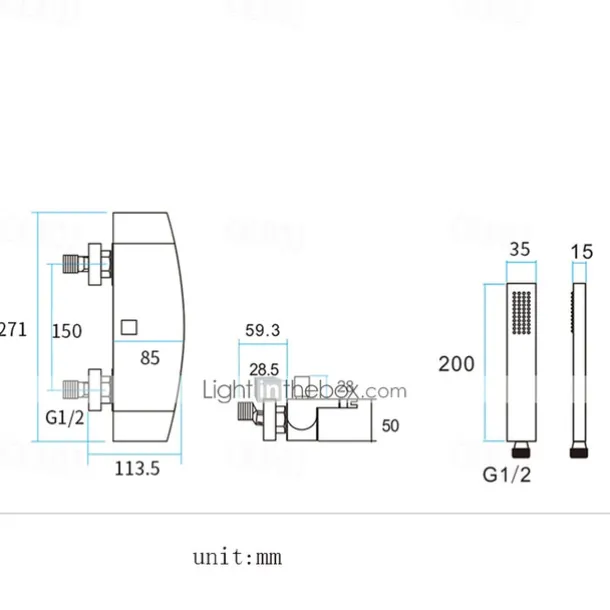 Waterfall Bathtub Faucet Bathroom Faucet Set Brass Wall Mounted Shower Facuet With Rain Hand Shower Waterfall Spout Tap