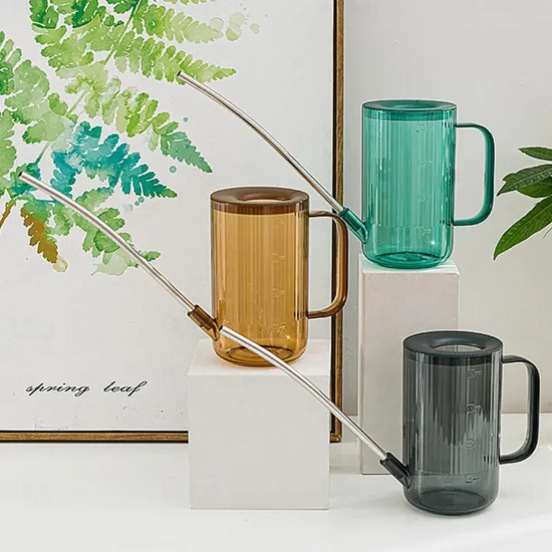 Watering Can For Indoor Plants With Long Spout, Watering Can Indoor, Small Watering Can For Indoor Plants, Flowers, Succulents, 33.82oz