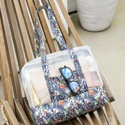 Waterproof Beach Swimming Gym Wet/Dry Separation Toiletry Bag, Shower Bath Clothing Bag for Dry and Wet Storage