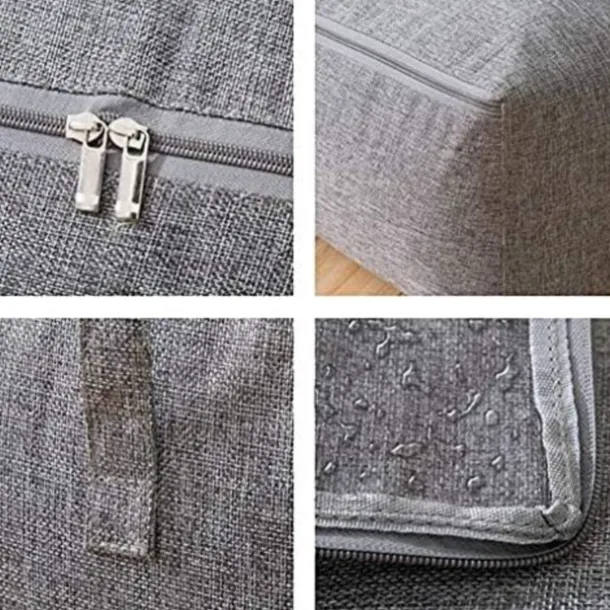 Waterproof Cotton Linen Press Line Storage Bag Finishing Bag Clothes Quilt Quilt Bag Stall Walking Oversized Moving Packing Bag