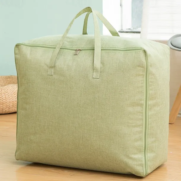 Waterproof Cotton Linen Press Line Storage Bag Finishing Bag Clothes Quilt Quilt Bag Stall Walking Oversized Moving Packing Bag
