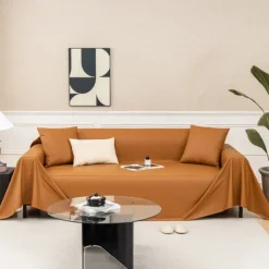 Waterproof Leather Sofa Cover Full-Coverage Anti-Cat Scratch Sofa Cover Cloth Padded Towel