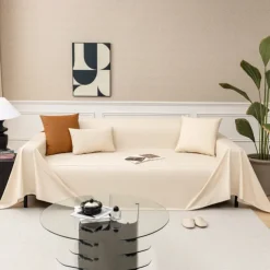 Waterproof Leather Sofa Cover Full-Coverage Anti-Cat Scratch Sofa Cover Cloth Padded Towel