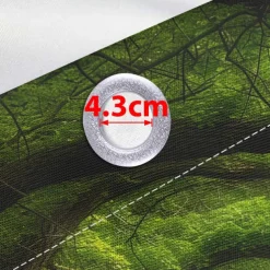 Waterproof Outdoor Curtain Privacy, Outdoor Shades, Sliding Patio Curtain Drapes, Pergola Curtains Grommet Forest For Gazebo, Balcony, Porch, Party