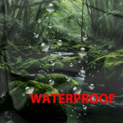 Waterproof Outdoor Curtain Privacy, Outdoor Shades, Sliding Patio Curtain Drapes, Pergola Curtains Grommet Forest Creek For Gazebo, Balcony, Porch, Party