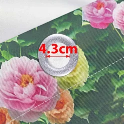 Waterproof Outdoor Curtain Privacy, Outdoor Shades, Sliding Patio Curtain Drapes, Pergola Curtains Grommet Brick Wall For Gazebo, Balcony, Porch, Party