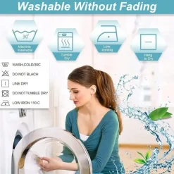 Waterproof Outdoor Curtain Privacy, Outdoor Shades, Sliding Patio Curtain Drapes, Pergola Curtains Grommet Brick Wall For Gazebo, Balcony, Porch, Party