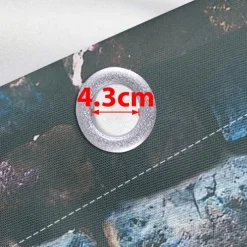 Waterproof Outdoor Curtain Privacy, Outdoor Shades, Sliding Patio Curtain Drapes, Pergola Curtains Grommet Brick Wall For Gazebo, Balcony, Porch, Party