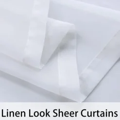 Waterproof Outdoor Curtain Privacy, Sliding Patio Curtain Farmhouse Drapes, Pergola Curtains Grommet For Gazebo, Balcony, Porch, Party, Hotel, 1 Panel