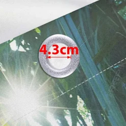 Waterproof Outdoor Curtain Privacy, Outdoor Shades, Sliding Patio Curtain Drapes, Pergola Curtains Grommet Forest Birds For Gazebo, Balcony, Porch, Party