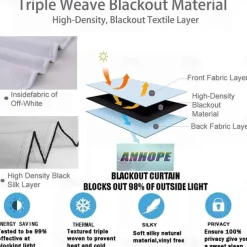 Waterproof Outdoor Curtain Privacy, Outdoor Shades, Sliding Patio Curtain Drapes, Pergola Curtains Grommet Forest Birds For Gazebo, Balcony, Porch, Party