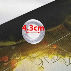 Waterproof Outdoor Curtain Privacy, Outdoor Shades, Sliding Patio Curtain Drapes, Pergola Curtains Grommet Mushroom Forest For Gazebo, Balcony, Porch, Party